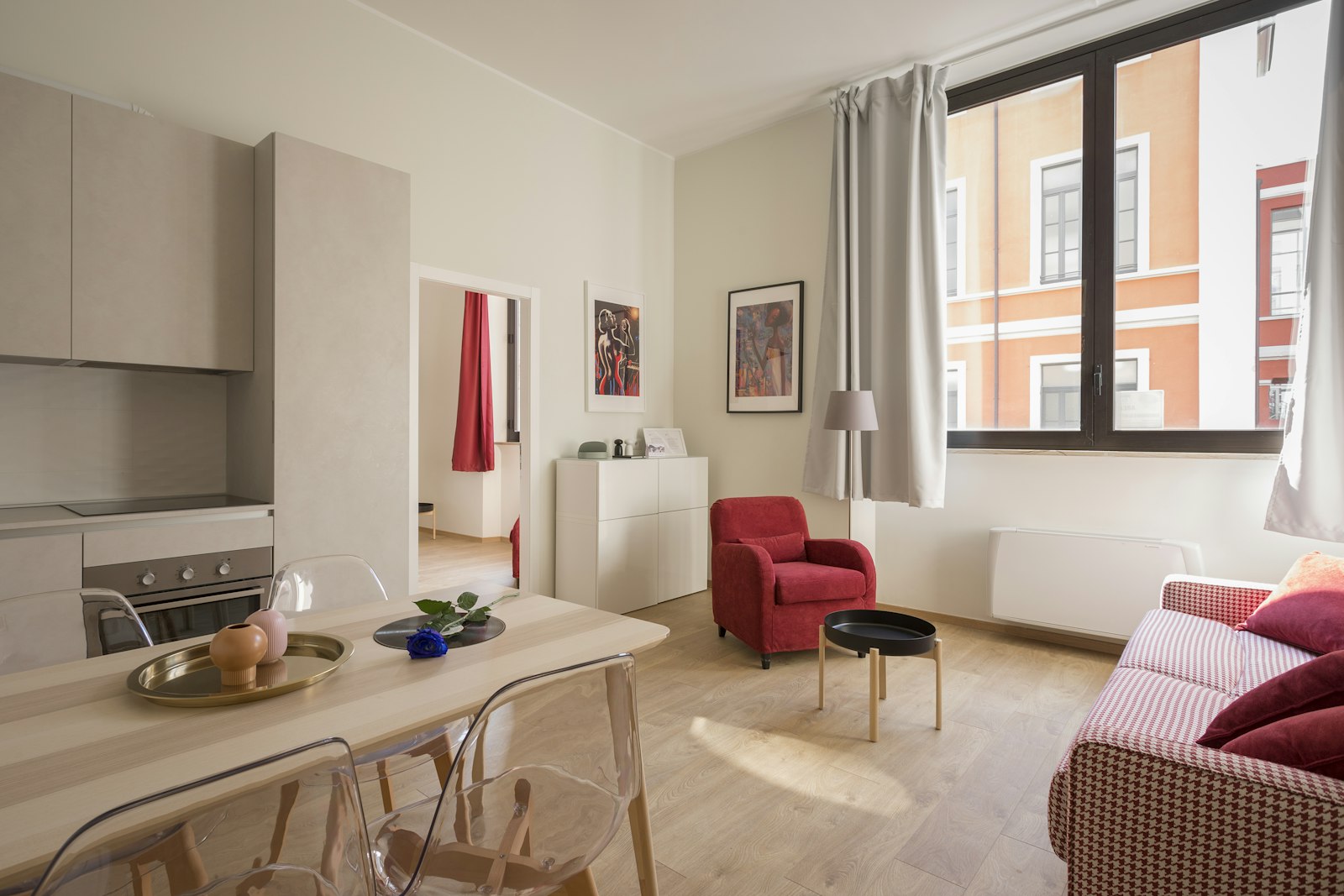 City apartment interior