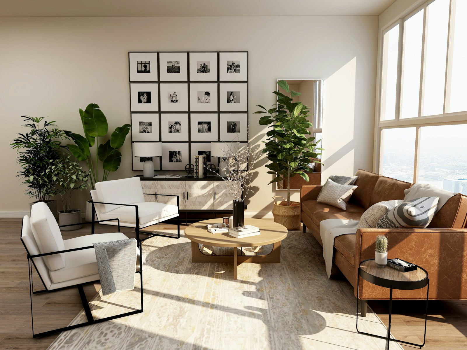 Calm luxury interior